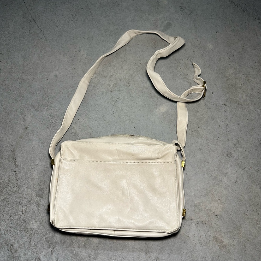 Morgan Taylor White Crossbody Bag